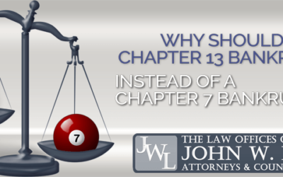 Why File a Chapter 13 Bankruptcy?