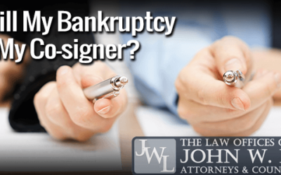 How Will My Bankruptcy Affect My Co-Signer?